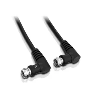 Image of V7 Black Video Cable Coax Male to Coax Male 3m 10ft