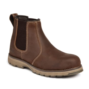 Image of Flyweight Brown Water Resistant Dealer Boot - Size 10
