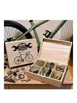 image of Cyclists - Personalised 6 Compartment Toolbox