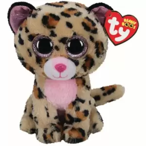 image of Ty Livvie Leopard Beanie Boo