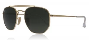 image of Ray-Ban Marshal Sunglasses Gold 001 51mm