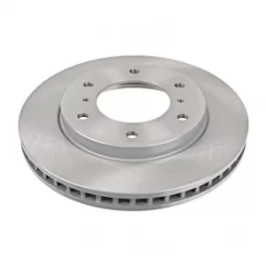 Image of Pair of Brake Discs 28437 by Febi Bilstein Front Axle