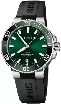 Image of Oris Watch Aquis Date - Green