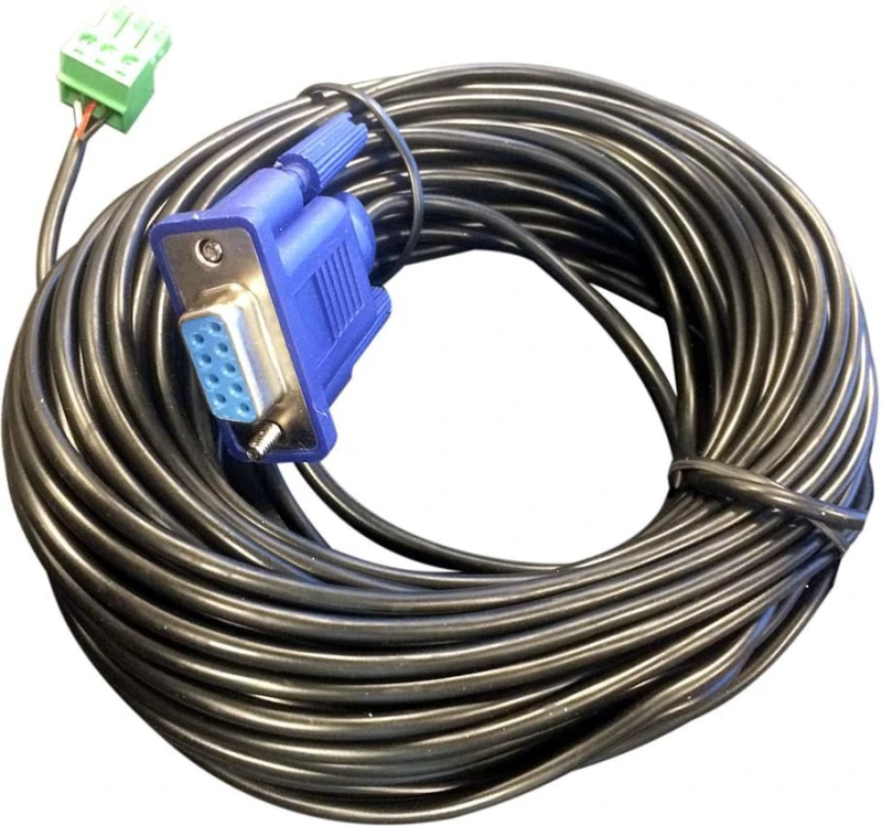 Image of Vivolink VLCPARS232/15M serial cable Black RS-232 Phoenix