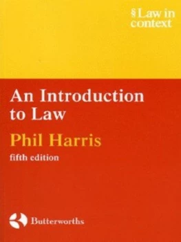 Image of An Introduction to Law by Phil Harris Book
