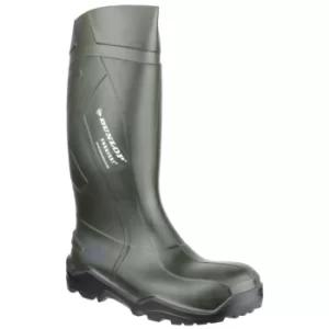 Image of Purofort+ Full Safety Wellington Green Size 9