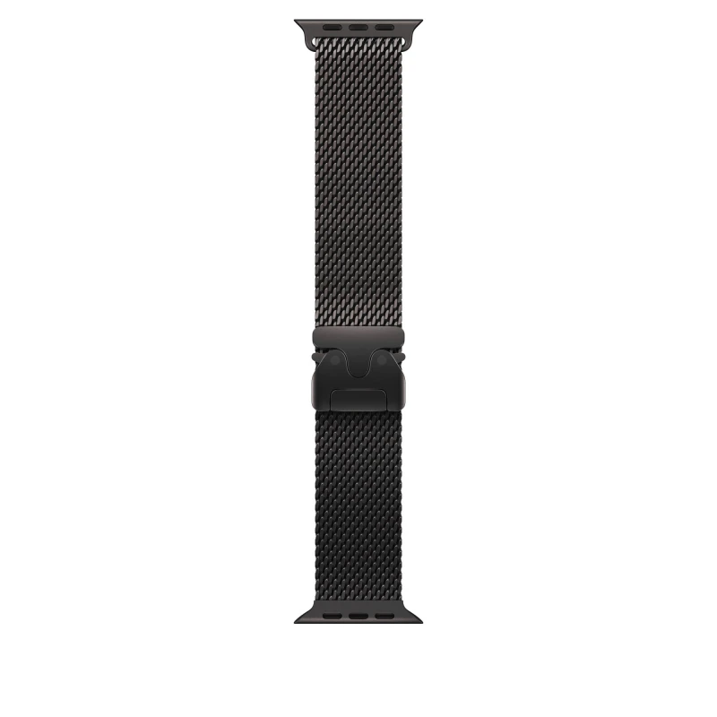 Image of Apple 49mm Black Titanium Milanese Loop - Small MXKF3ZM/A