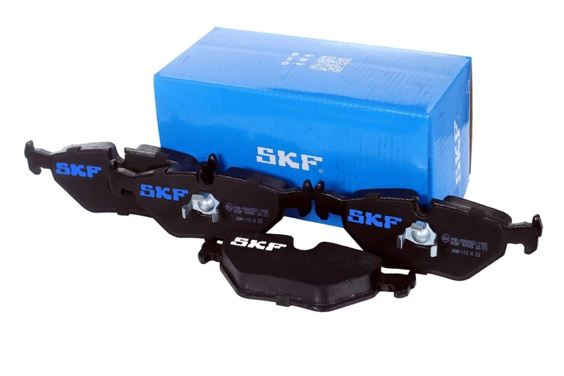 Image of SKF VKBP 90965 Brake pad set not prepared for wear warning indicator Brake Pad Set,disc brake (402)