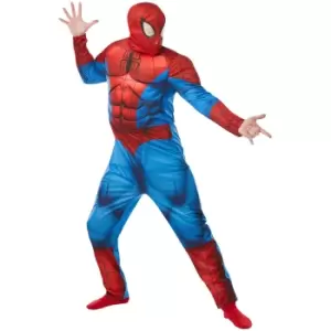 Image of Official Rubies Marvel Spider-Man Adult Deluxe Costume - Standard Size