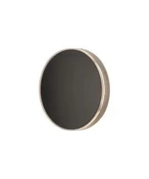 Image of Flush Wall Lamp, 1 x 13W LED, 3000K, 300lm, IP65, Black
