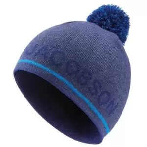 Image of Oscar Jacobson Bobble Hat - Blue