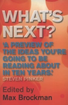 Image of Whats Next by Max Brockman Book
