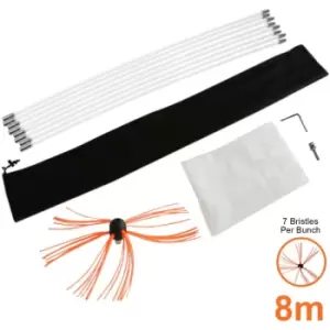 Image of MAXBLAST Powered Chimney Sweep 8m - Orange
