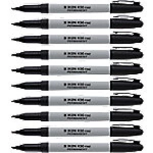 Image of Permanent Marker K90 0.8mm Black 10 Pieces