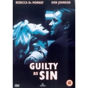 Image of Guilty As Sin DVD