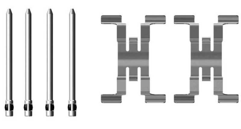 Image of Brake pad fitting kit TEXTAR 82555000
