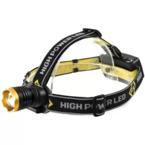 image of CK Rechargeable LED Head Torch 200 Lumens - Black/Yellow