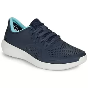 Image of Crocs LITERIDEPACERW womens Shoes Trainers in Blue,4,7