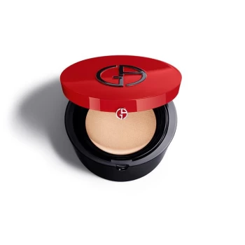 Image of Giorgio Armani Red Cushion Lacquer Case - Laquer