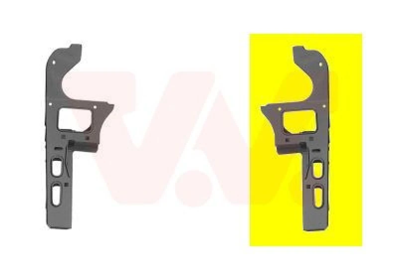 Image of VAN WEZEL Wheel arch liner VAN WEZEL 1751671