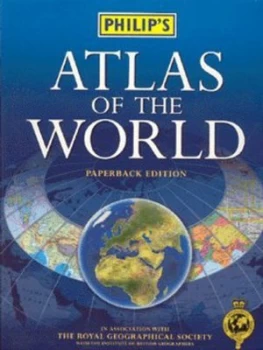 Image of Philips Atlas of the World. by Royal Geographical Society and Institute of British Geographers Paperback
