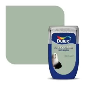 Image of Dulux Easycare Bathroom Dewy Lawn Soft Sheen Emulsion Paint 30ml