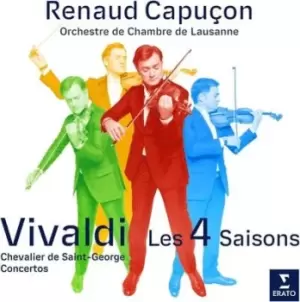 Image of Vivaldi Les 4 Saisons/Chevalier De Saint-George/Concertos by Antonio Vivaldi CD Album