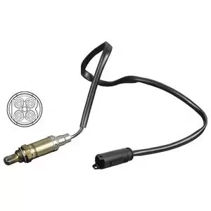 Image of Delphi ES11111-12B1 Lambda Sensor Oxygen O2 Exhaust Probe