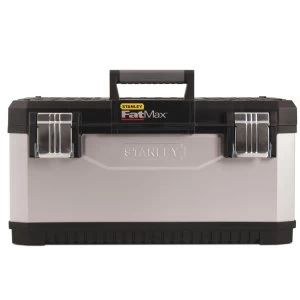 Image of Stanley Metal Plastic Toolbox 51cm (20 in)
