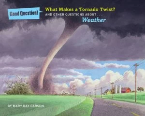 Image of What Makes a Tornado Twist by Mary Kay Carson Paperback