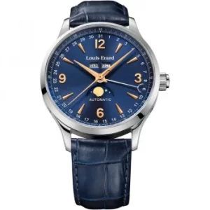 Image of Mens Louis Erard 1931 Moonphase Annual Calendar Exclusive Automatic Watch