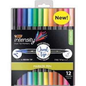 Bic Intensity Dual Tip Pens 12pk