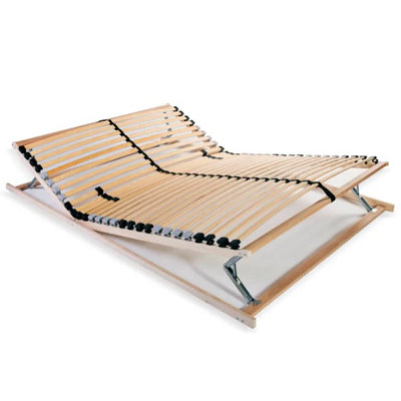 Image of VIDAXL Slatted Bed Base without Mattress with 28 Slats 7 Zones 140x200cm Vidaxl 246460