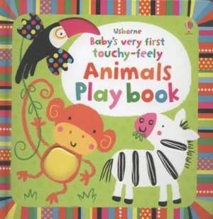 Image of Usborne Babys Very First Touchy-Feely Animals Play Book by Stella Baggott Hardback