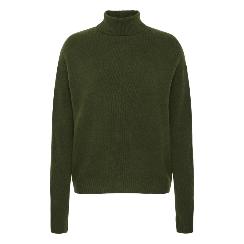 Image of Ichi Woman sweater Ichi Dasila3 Vert Female XS