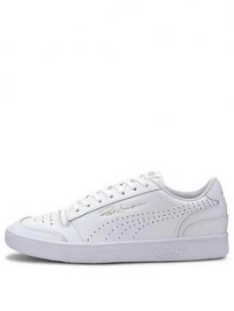 Puma Ralph Sampson Lo Perf - White/White/White, Size 12, Men