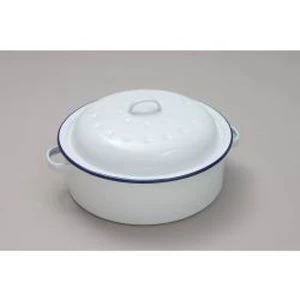 image of Falcon Falcon Roaster Round - Traditional White 20cm x 8.5D