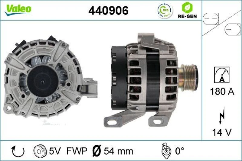 Image of Alternator VALEO 440906
