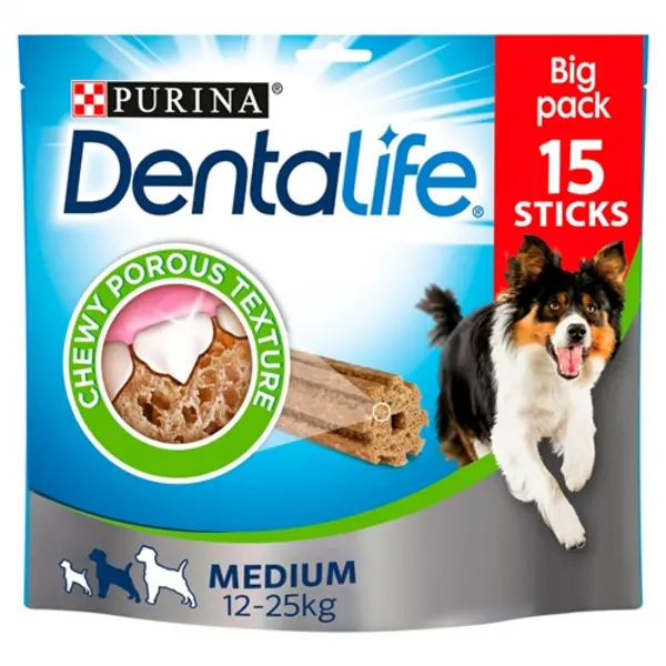 image of Purina Dentalife Medium Dog Dental Chews 345g