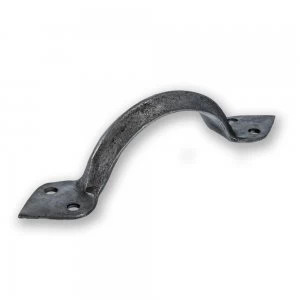 image of LocksOnline Hand-Forged Pewter Door and Cabinet Pull Handle