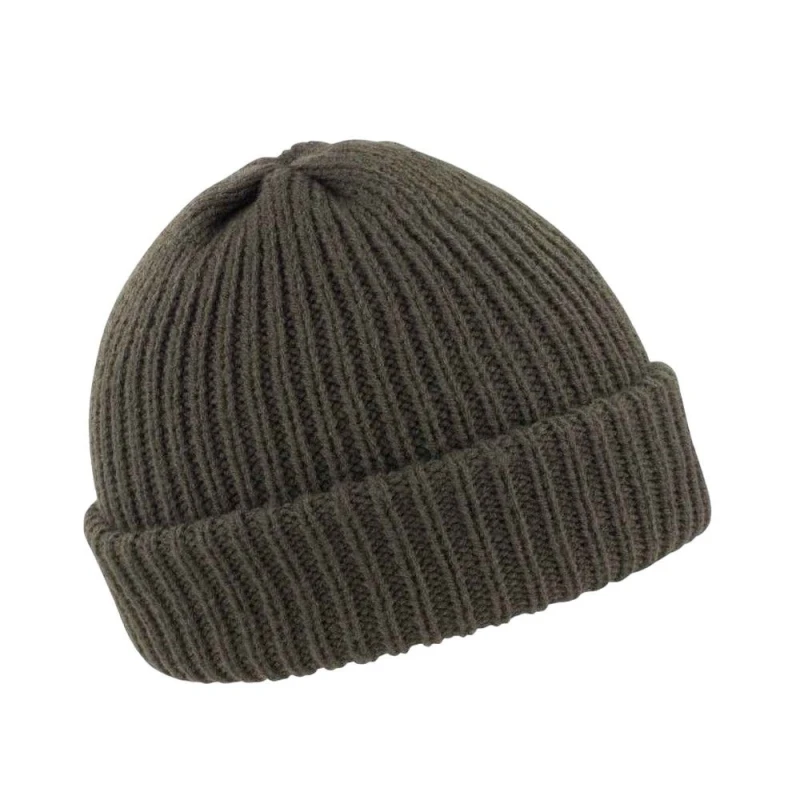 Image of Result Result Men Whistler Beanie in Dark Olive Dark Olive One Size Male 5063527883995