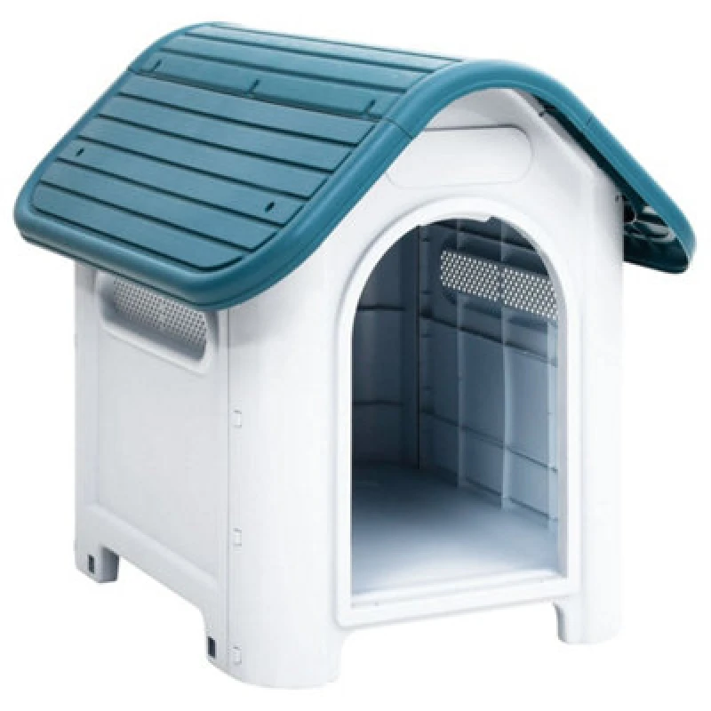 Image of VIDAXL Dog House Blue 59x75x66cm Polypropylene Vidaxl 8720287022978