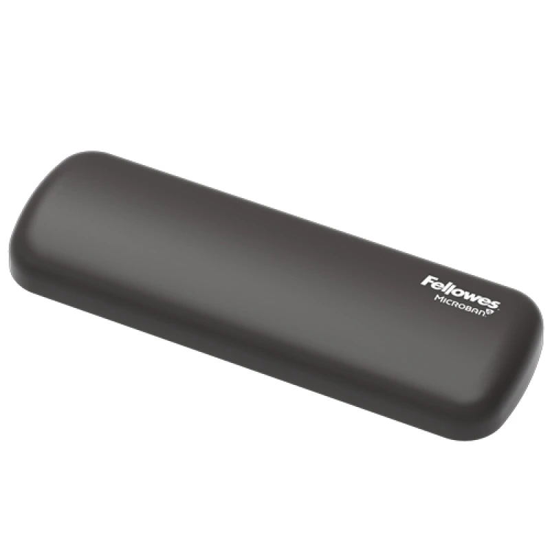Image of Fellowes Breyta Recyclable Antibacterial Palm Wrist Rest Black - EXR70335FE