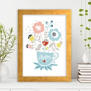 Image of AC5282623692 Multicolor Decorative Framed MDF Painting