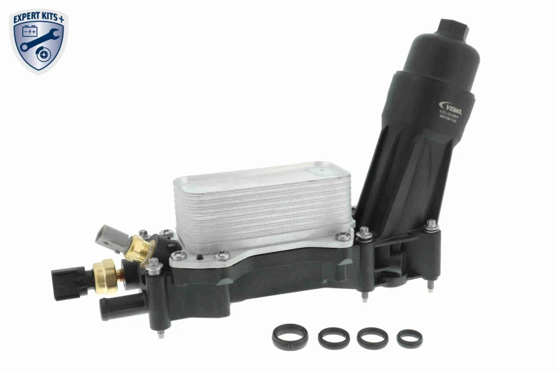 Image of Oil filter housing VEMO V33-60-0007