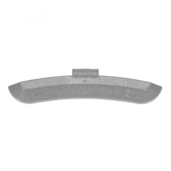 Image of SEALEY WWSH45 Wheel Weight 45g Hammer-On Zinc for Steel Wheels Pack of 50