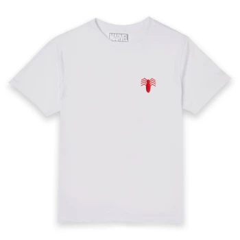 Image of Marvel Spider-Man Emblem Unisex T-Shirt - White - XXL