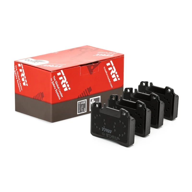 Image of TRW GDB962 Brake pad set prepared for wear warning indicator Brake Pad Set,disc brake (402)