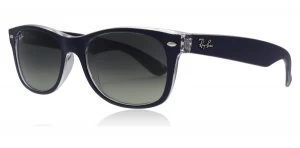 image of Ray-Ban RB2132 Sunglasses Blue / Transparent 605371 52mm