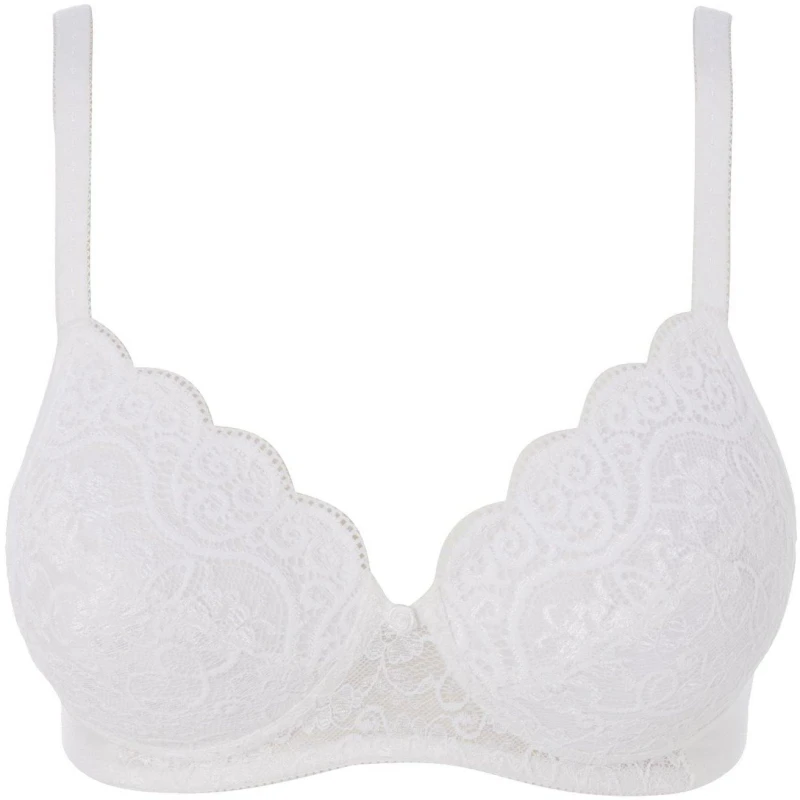 Image of Triumph Amourette 300 padded non wired bra White 0003 female 34B